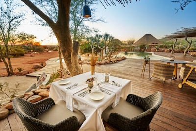 Tswalu Motse Camp Dining Views